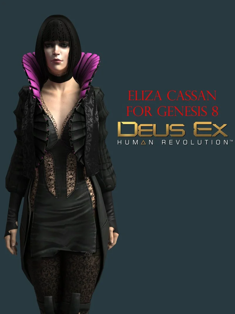 Eliza Cassan (Deus Ex Human Revolution) for Genesis 8F