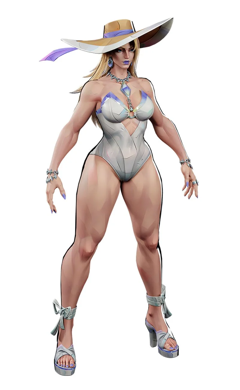 Marvel Rivals Emma Frost White Wave Queen G8-8.1F