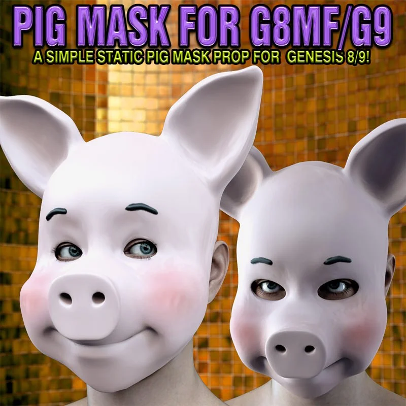 Pig Mask for G8MF and G9