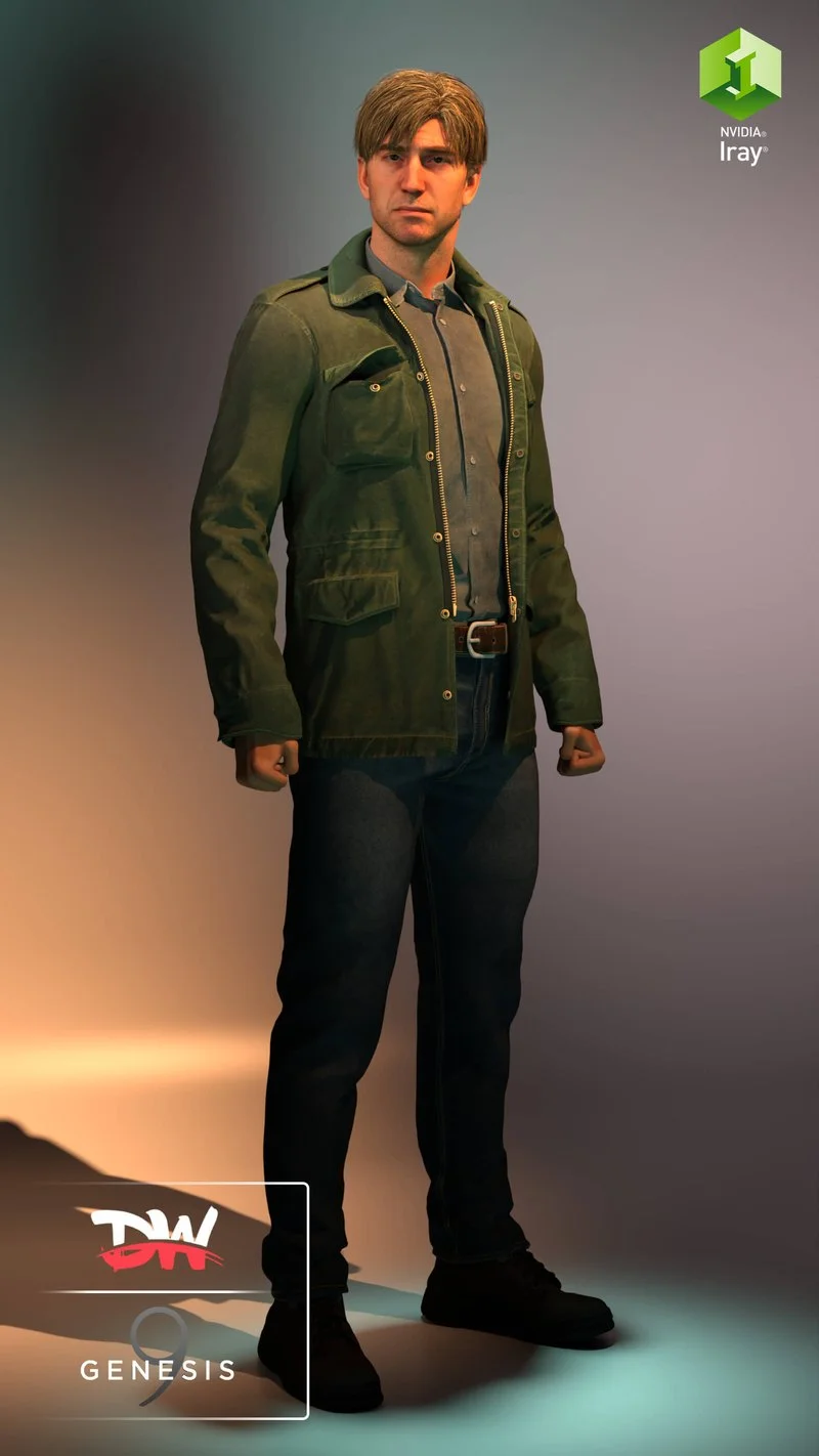 Silent Hill 2 Remake James Sunderland DAZ Genesis 9 Male