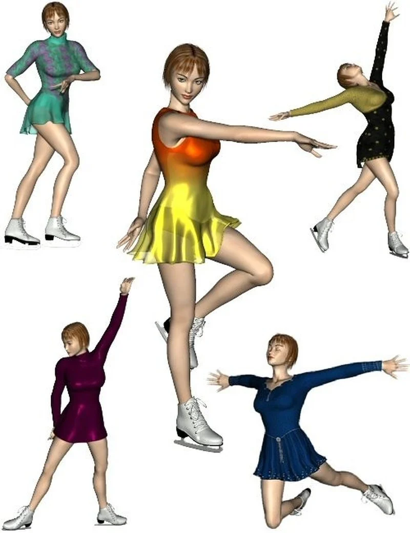 Aiko on Ice + Poses