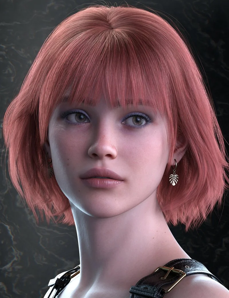 ALO Matina Hair for Genesis 9, 8 and 8.1 Females