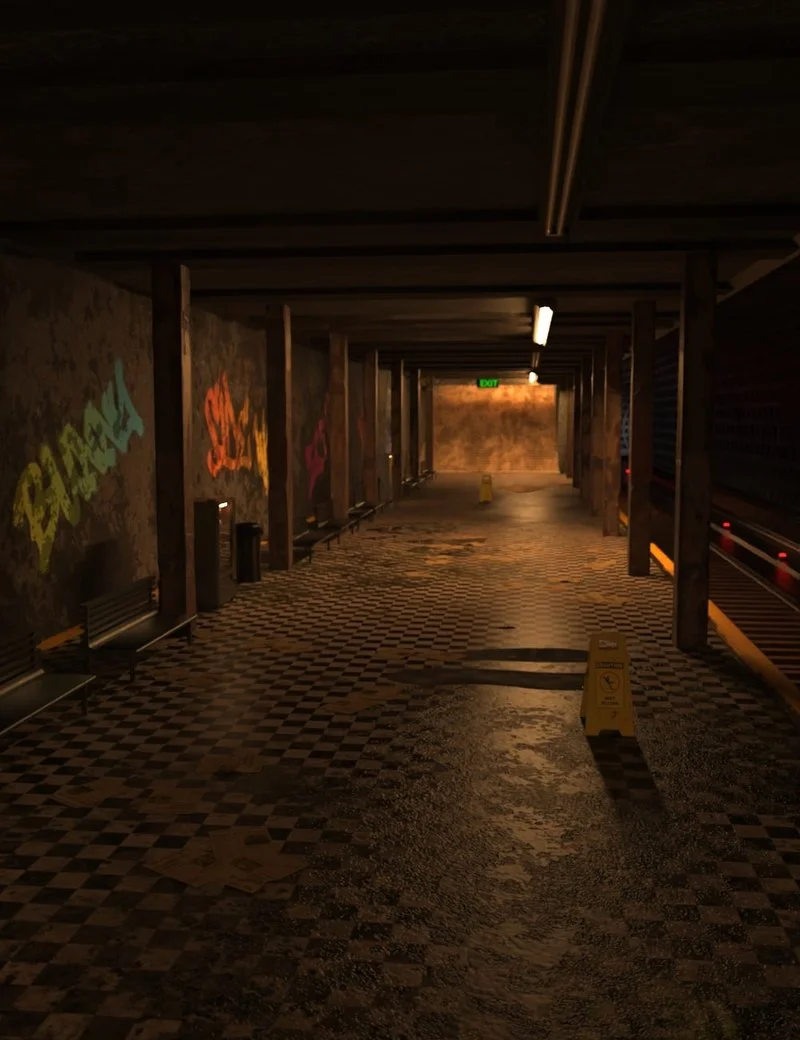 AP Post-Apocalyptic Subway