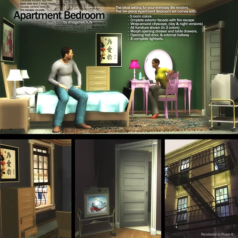 Apartment Bedroom