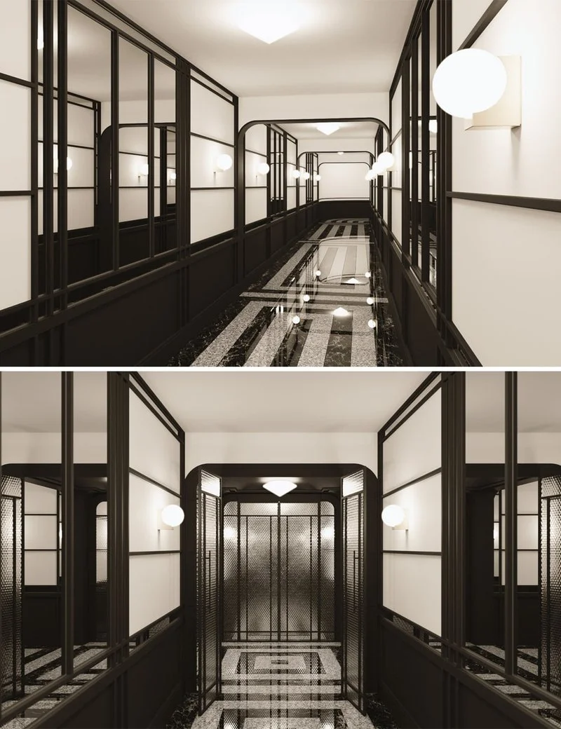 Art Deco Corridors