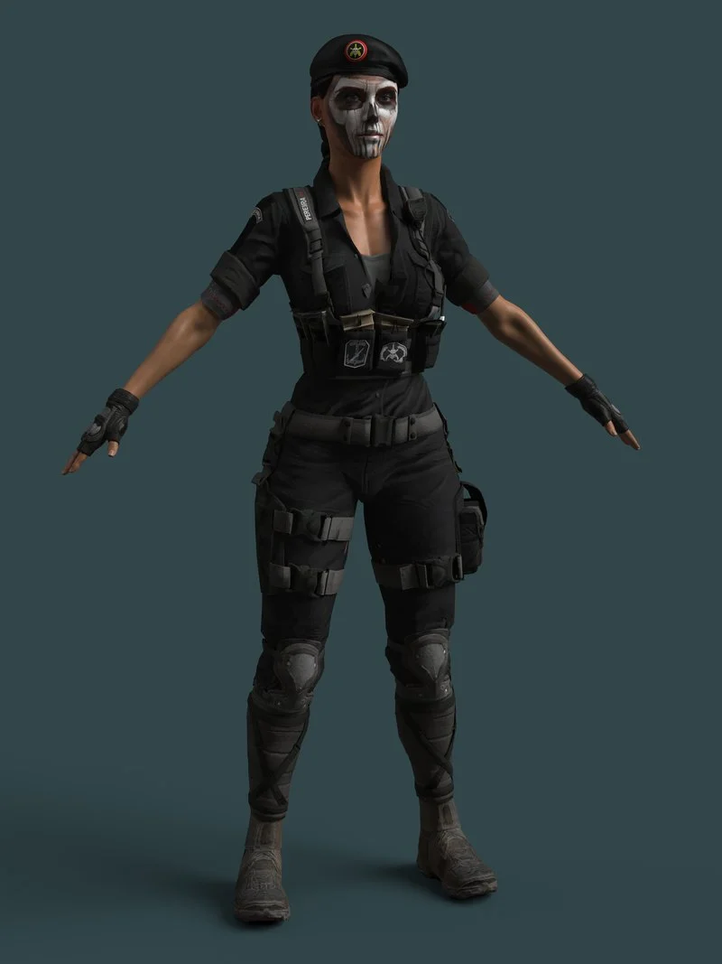 Caveira (Rainbow Six Siege) for Genesis 8