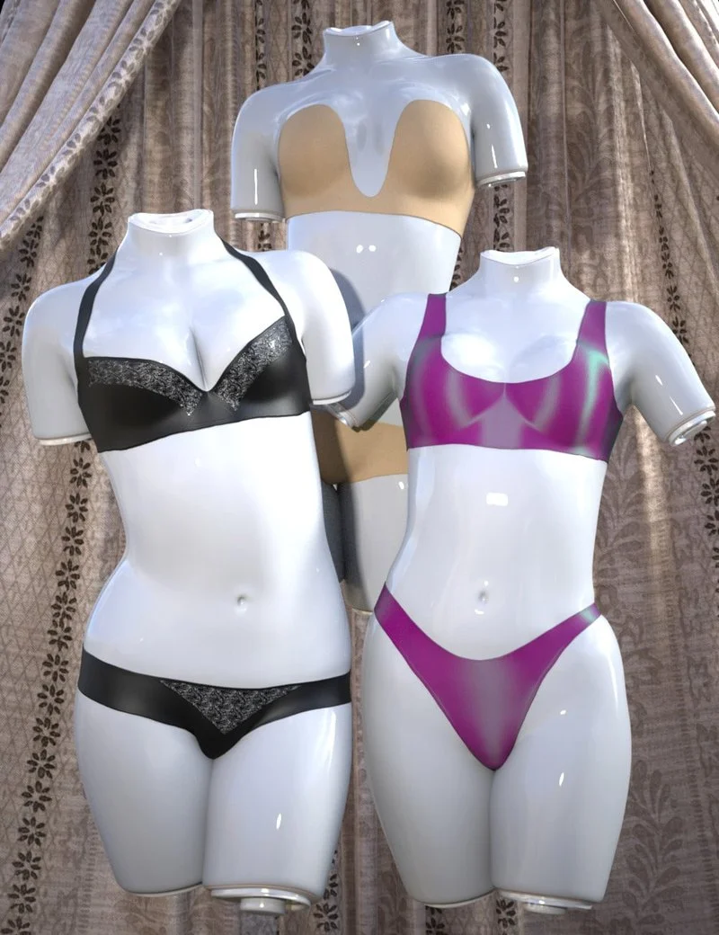 Convenient Underwear PushUps for Genesis 9 and 8 Female