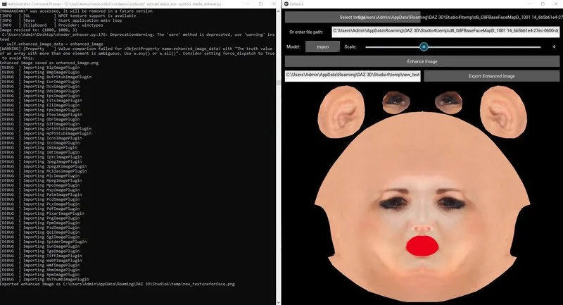 DAZ3D Studio AI-Based ShaderTexture Enhancer