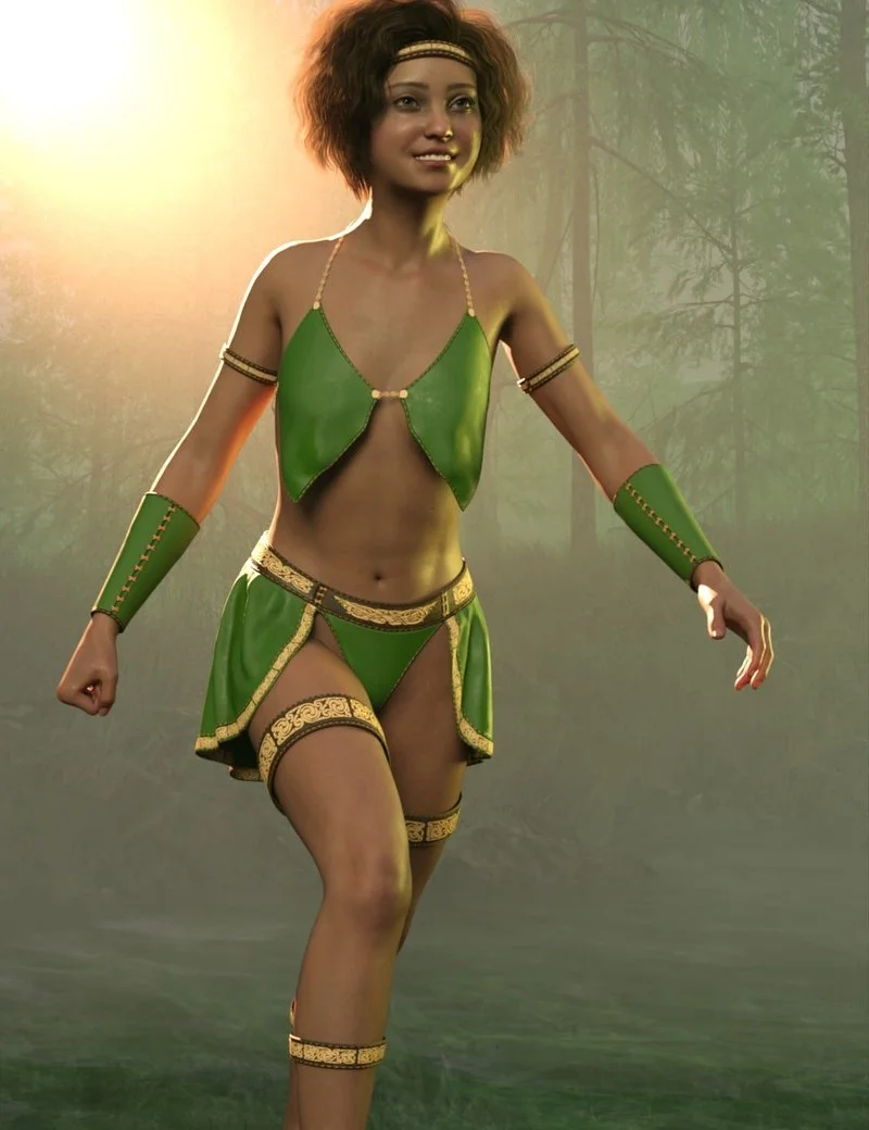 dForce Arden Outfit for Genesis 9 and 8 Female