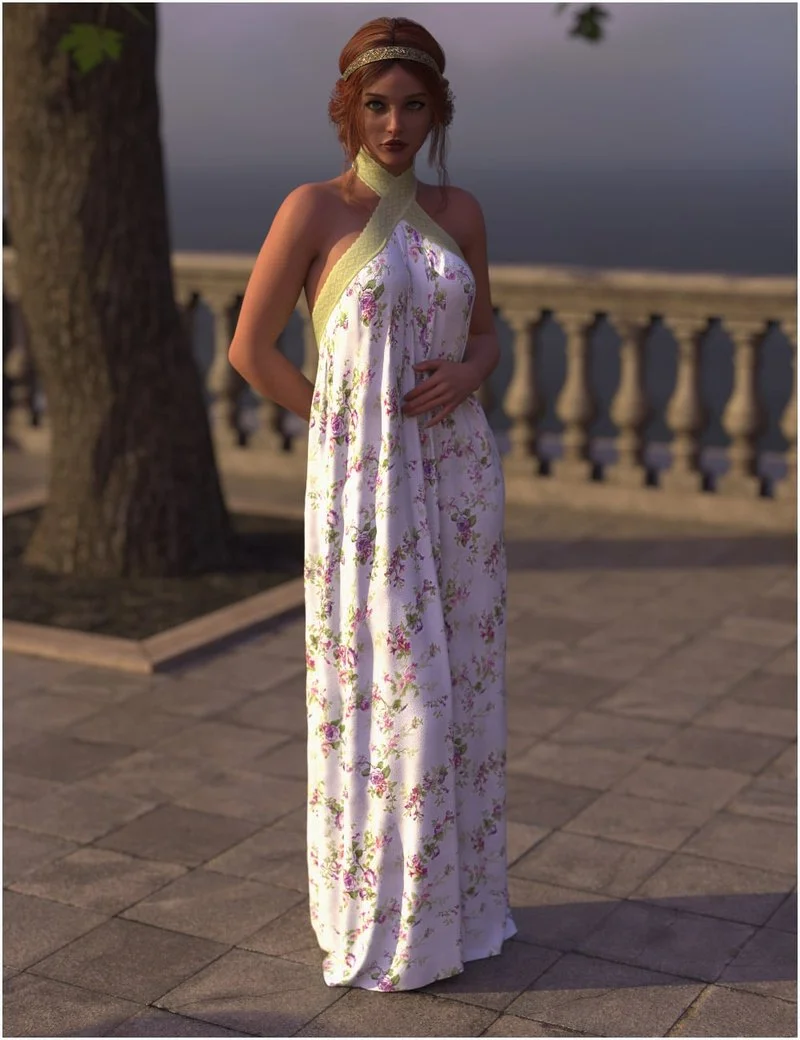 dForce Hailey Dress For Genesis 9