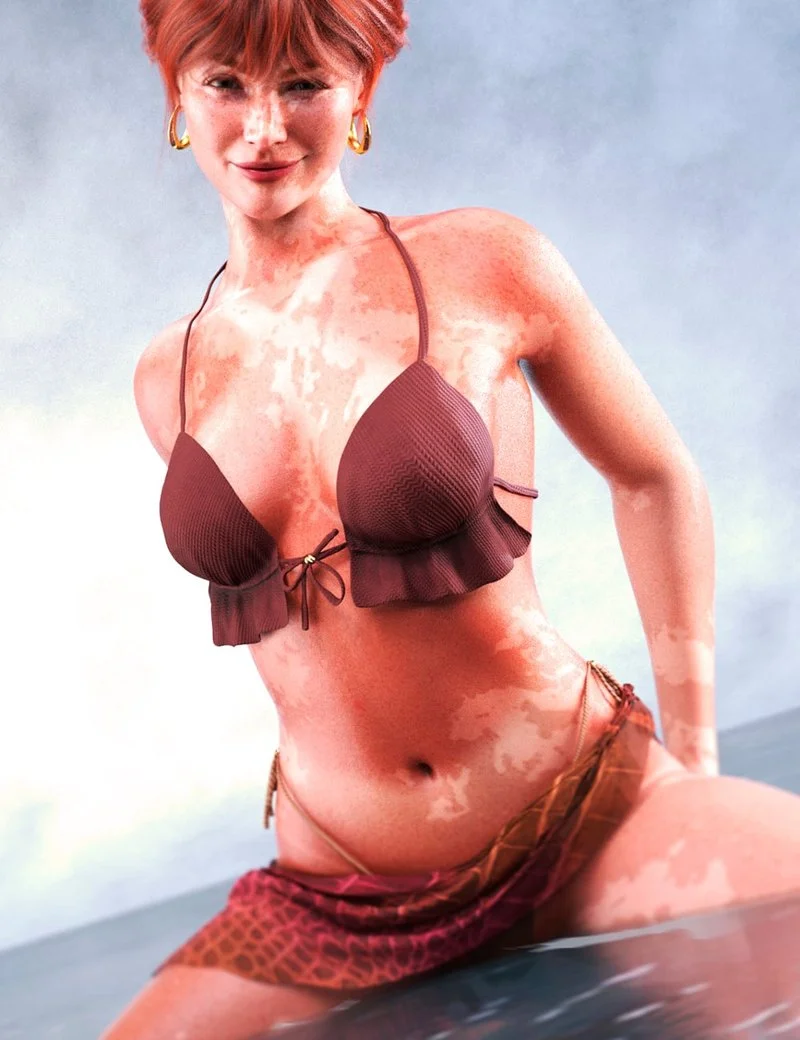 dForce LA Sun Kissed Outfit for Genesis 9 and 8 Female