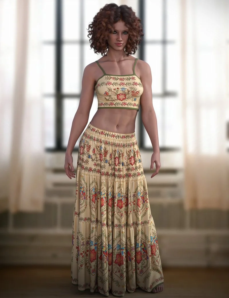 dForce Meridian Muse for Genesis 9 and 8 Female