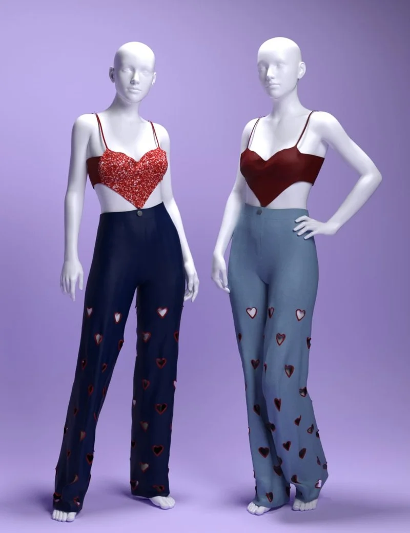 dForce MS Fashion Heart Outfit