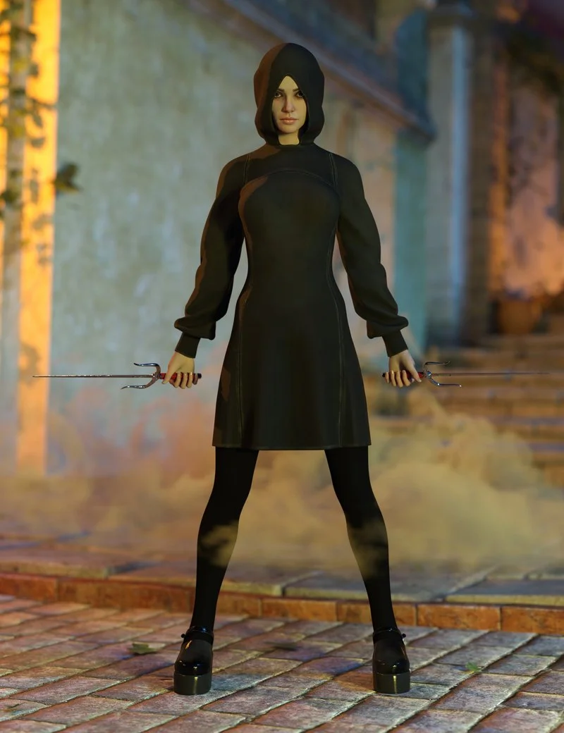 dForce NightWish Outfit for Genesis 9