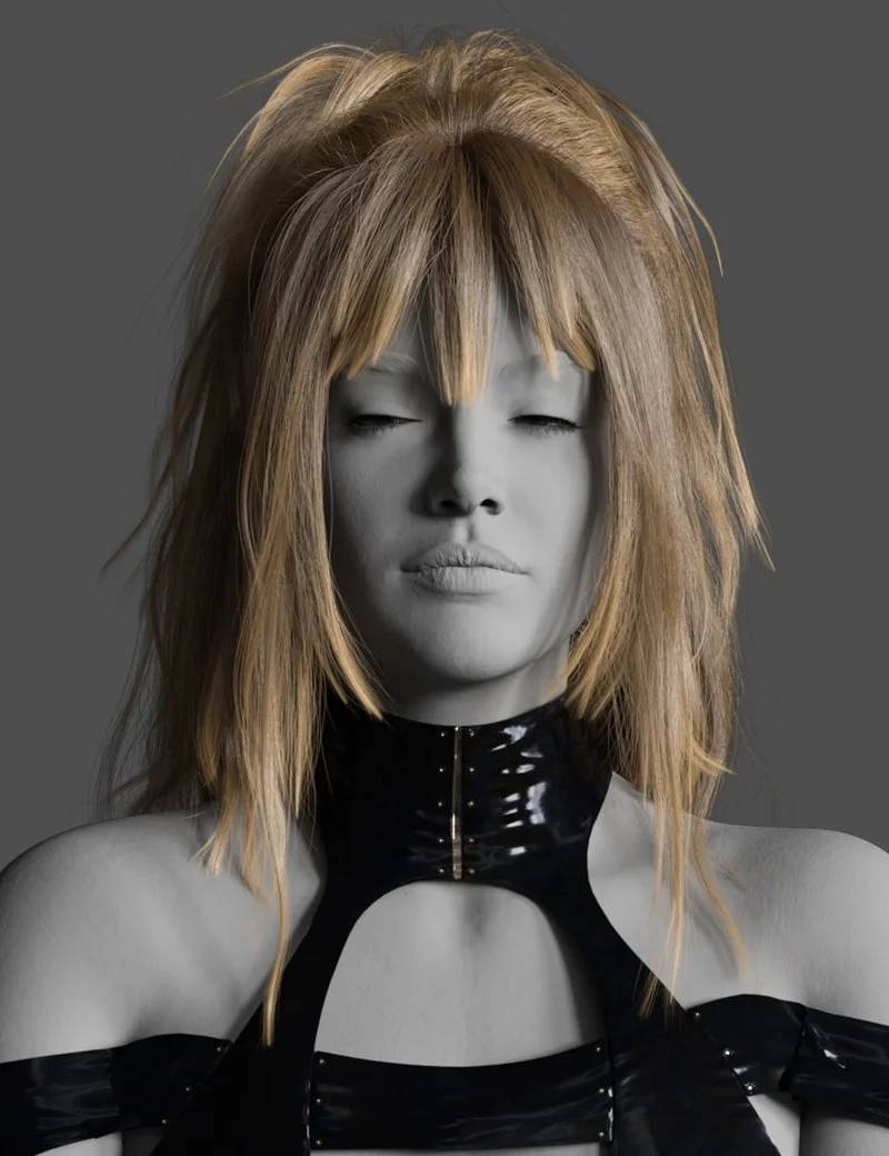dForce Supernova Hair for Genesis 9