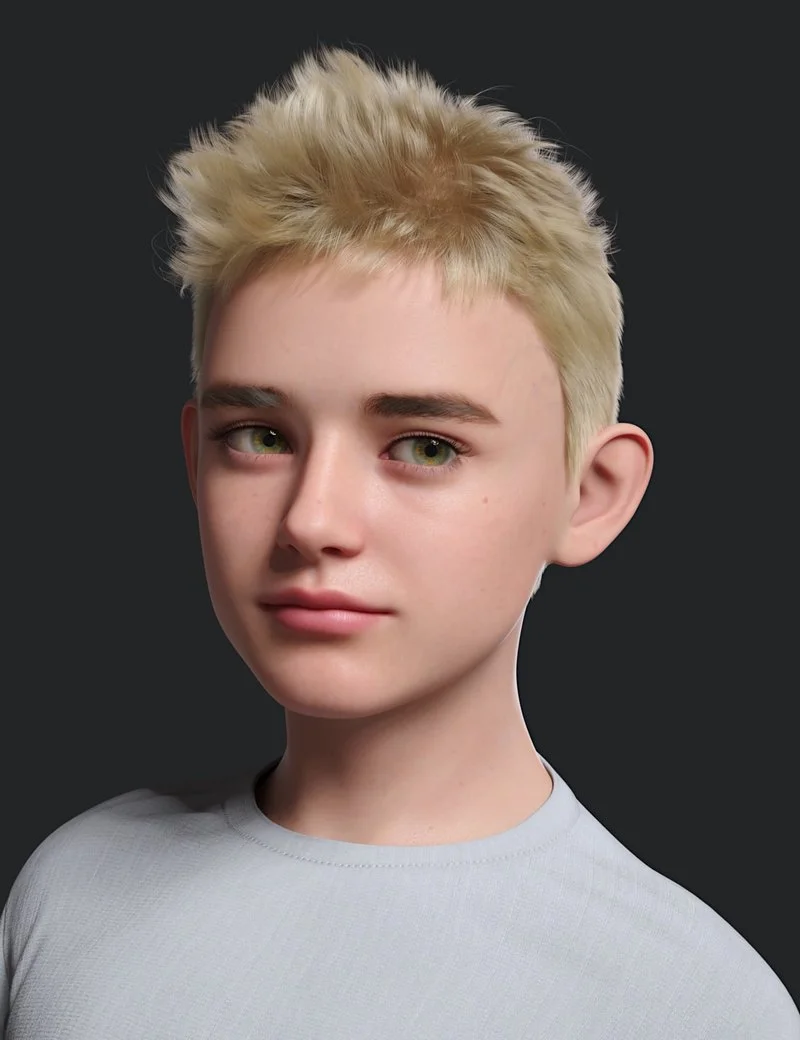 dForce Timmy Hair for Genesis 9