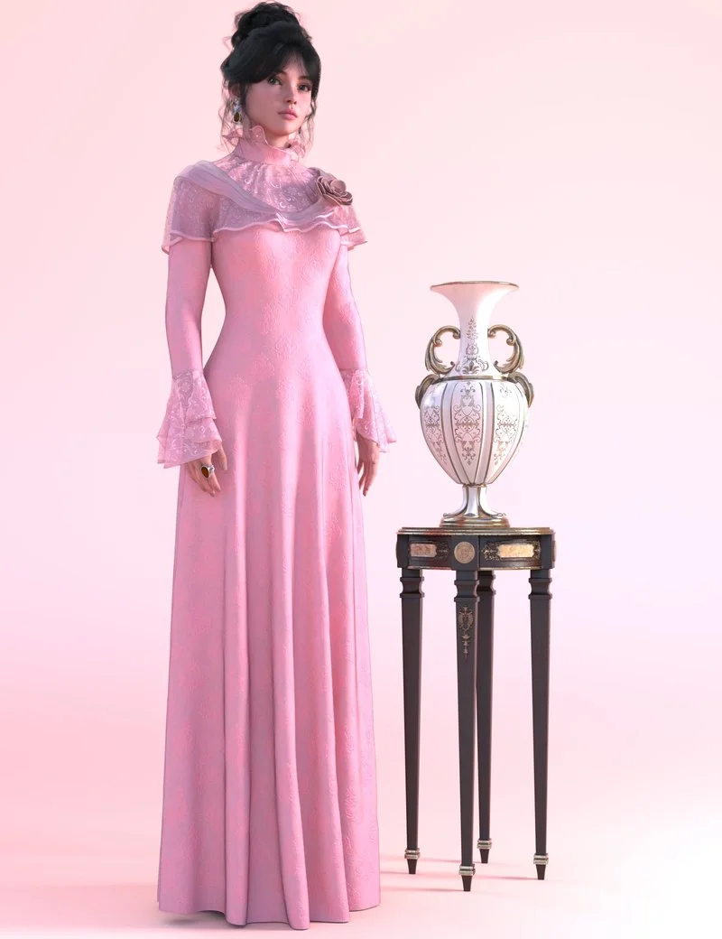 dForce WM Sweet Eliza Outfit for Genesis 9