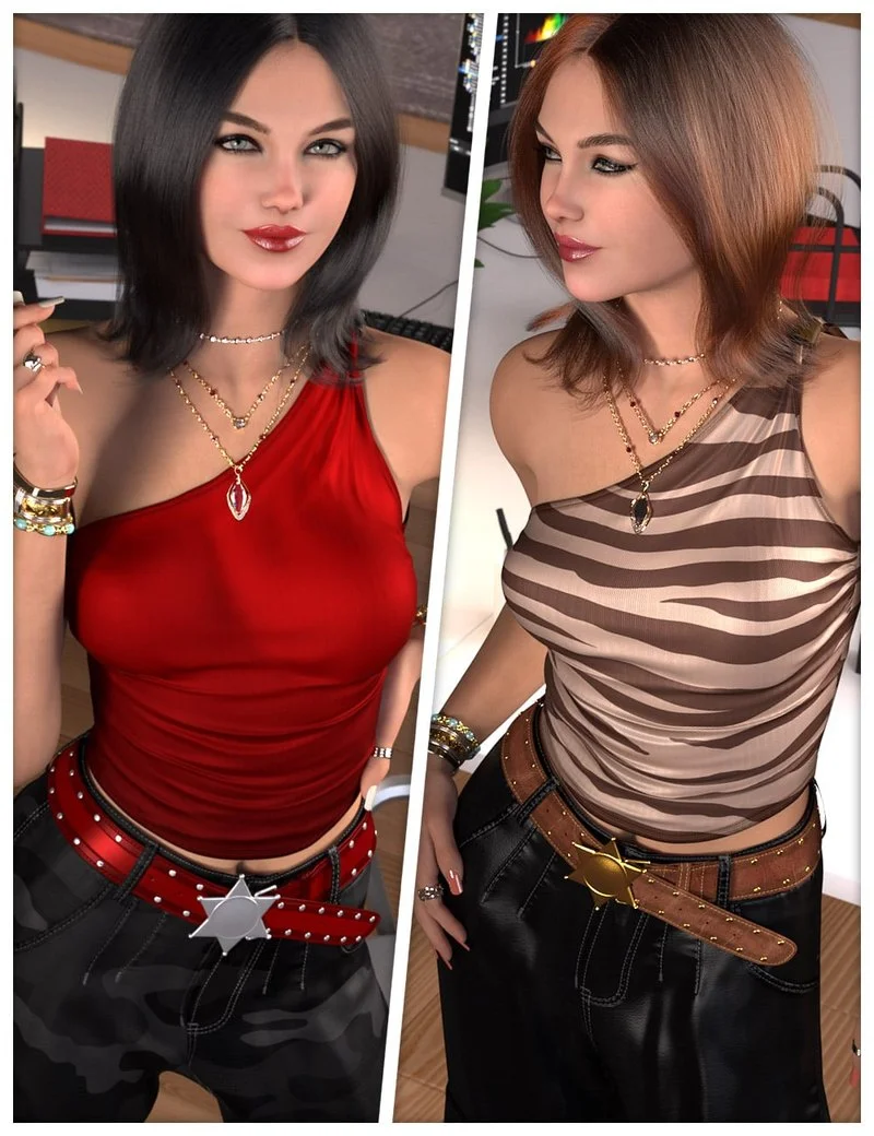 Fashionable Textures for dForce SU Fashion Workwear Outfit