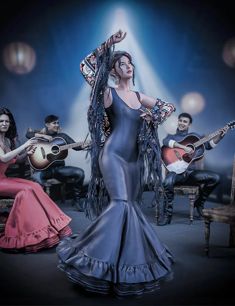 Flamenca HD dForce Outfit for Genesis 9