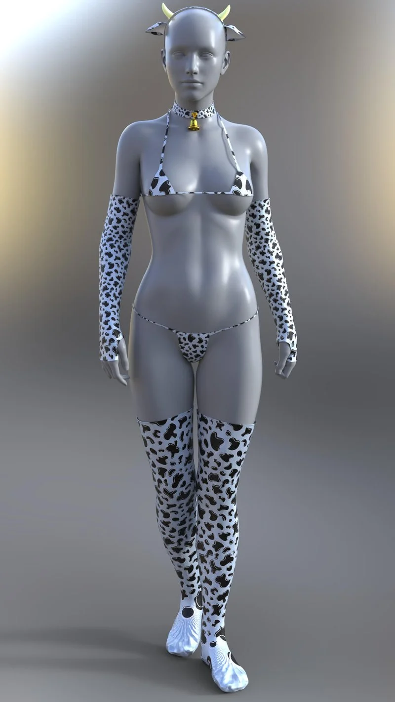 GD Sexy Cow Outfit – Complete Bundle (All Editions + S