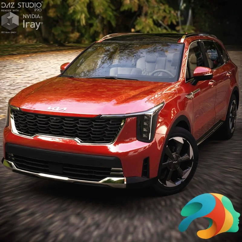 Kia Sorento 2026 for DAZ Studio