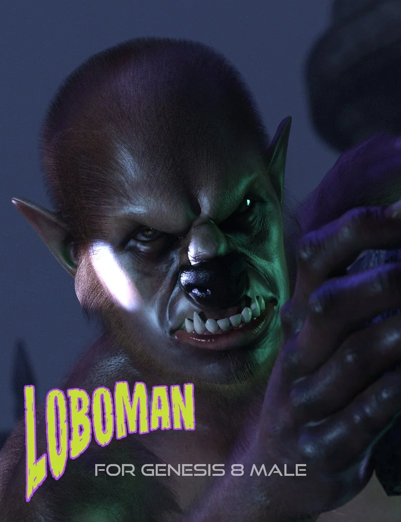 LoboMan for Genesis 8 Male