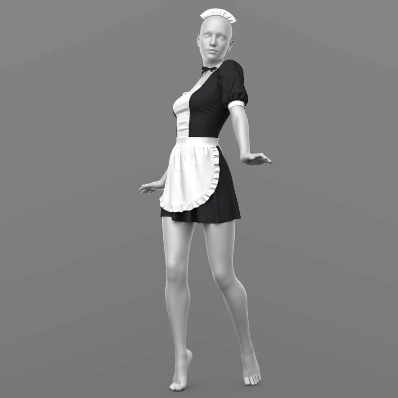 Maid Outfit G8 Female