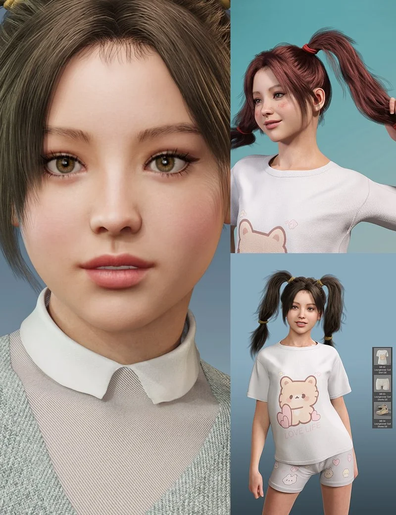 MB Shamari HD for Genesis 9 Bundle