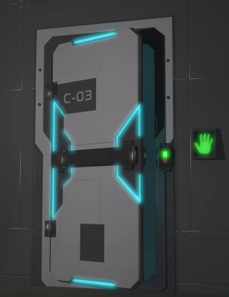 Modular Sci-Fi Doors Vol.1