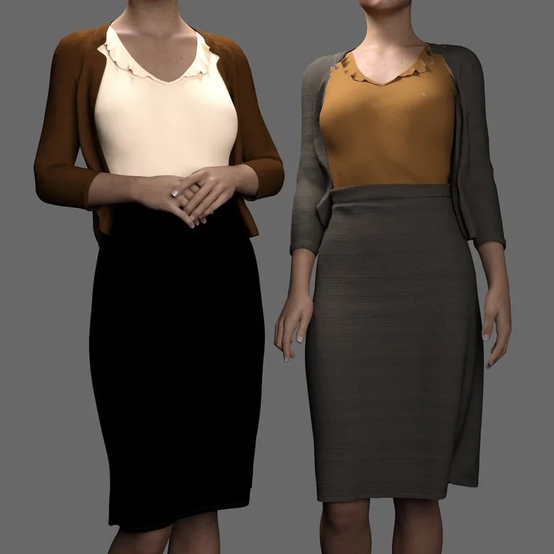 MS Social Female Outfit (G8F and G9)