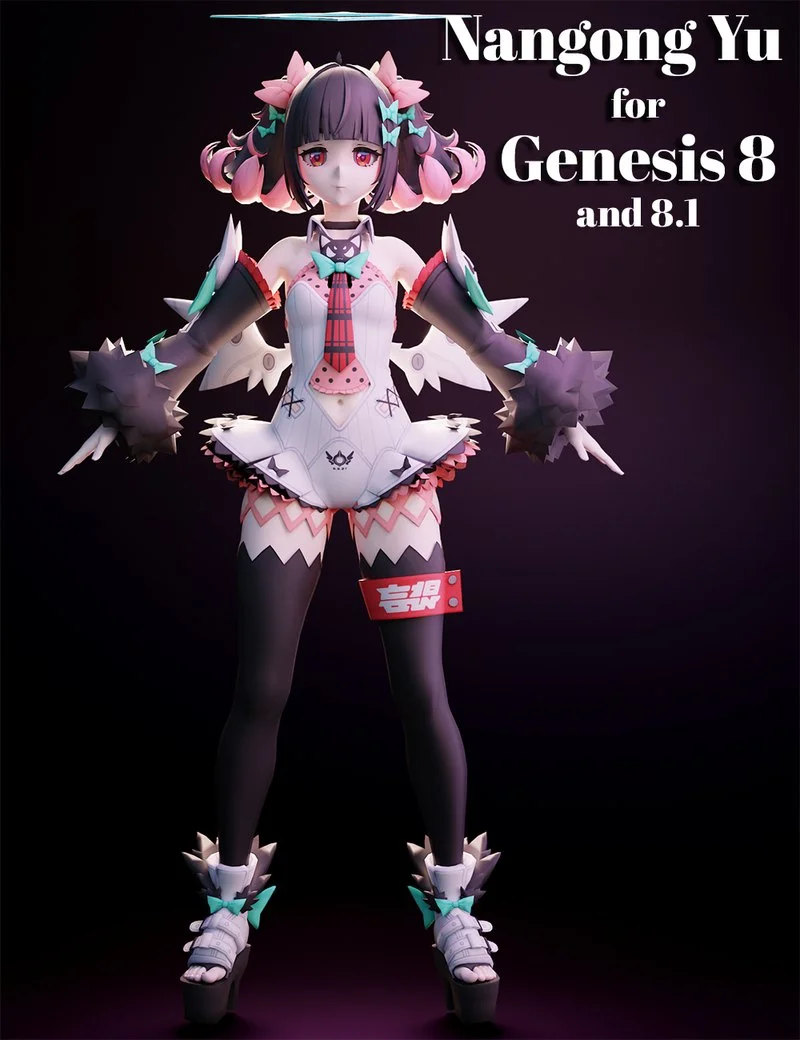 Nangong Yu (Rokudo) for Genesis 8 and 8.1 Female