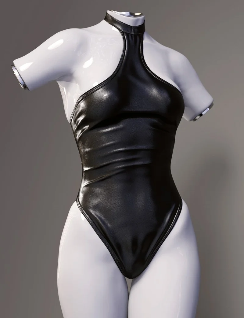 Neckholder Leather Body for Genesis 9