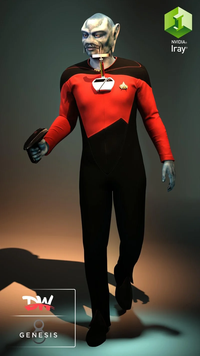 Star Trek: The Next Generation Benzite Alien G8M