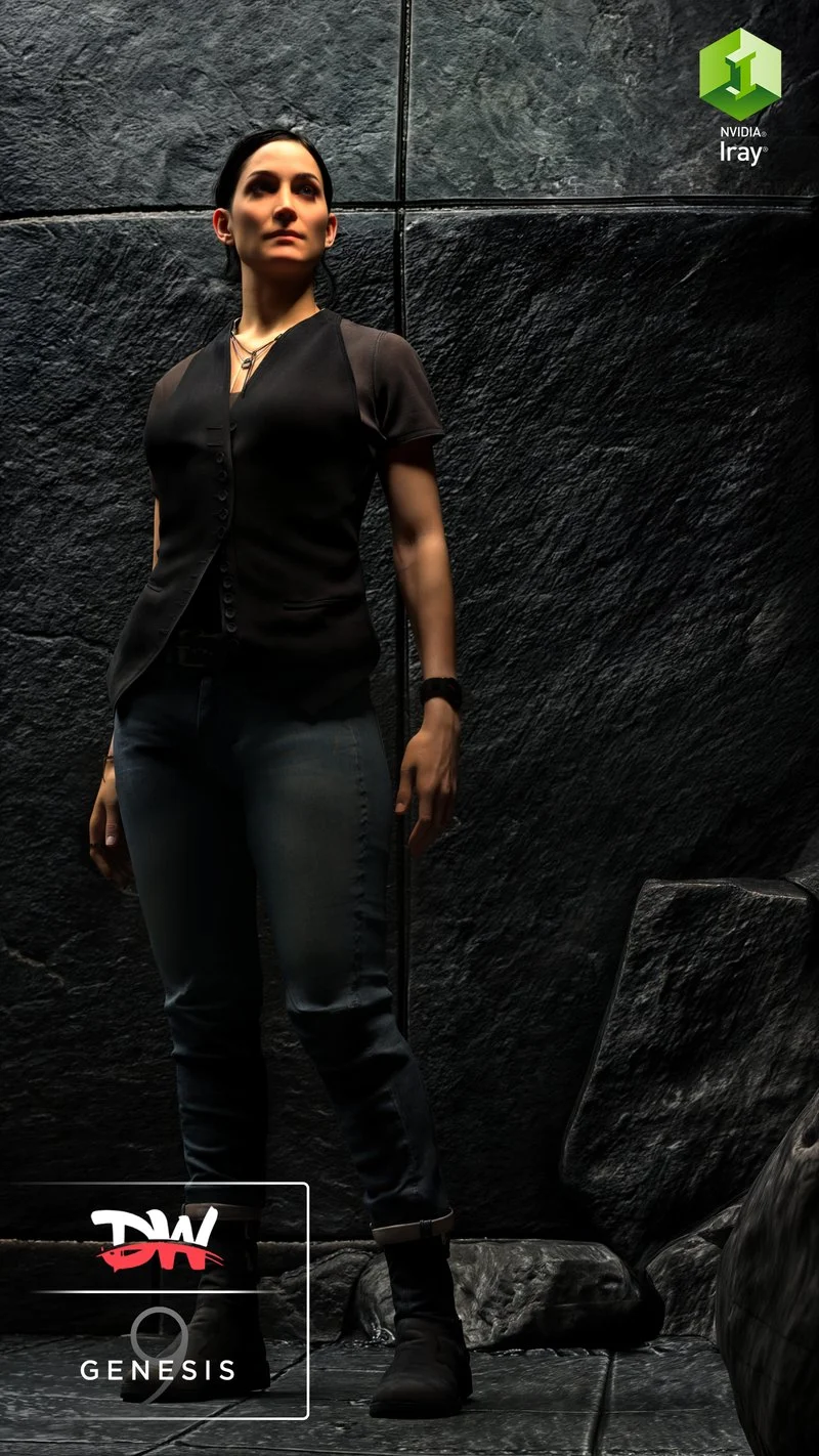 The Matrix Trinity Combo Update DAZ Genesis 9 Female