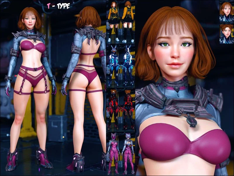 ToonT aTFDBunny All - Genesis 8