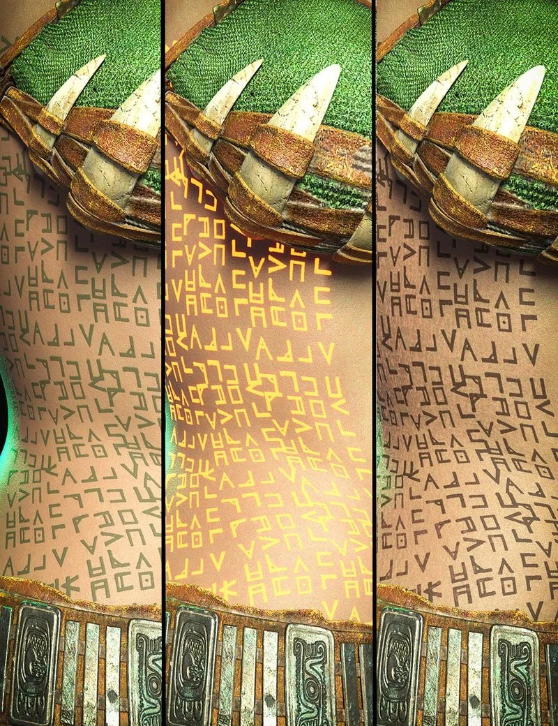 Twizted Runes Skin FX for Genesis 9