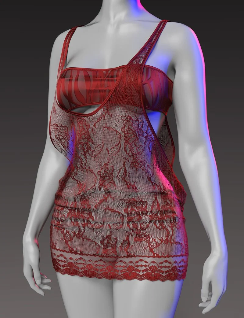 VERSUS - dForce Too Messy Tank Dress Texture Add-On