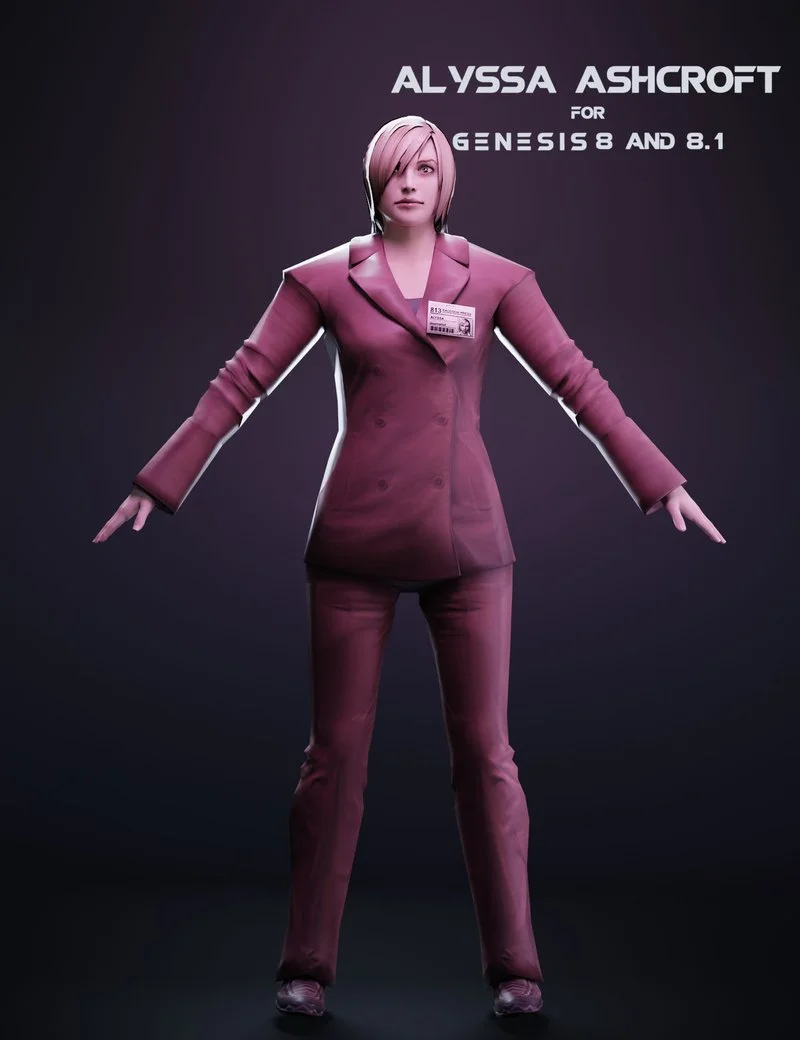 Alyssa ashcroft For Genesis 8 and 8.1 Female
