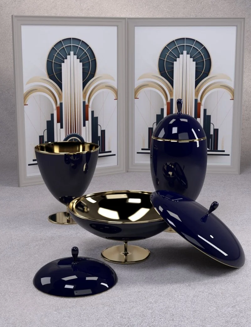 Art Deco Vases