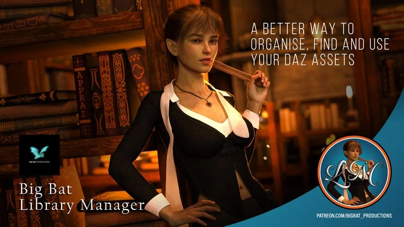 Big Bat Daz Library Manager