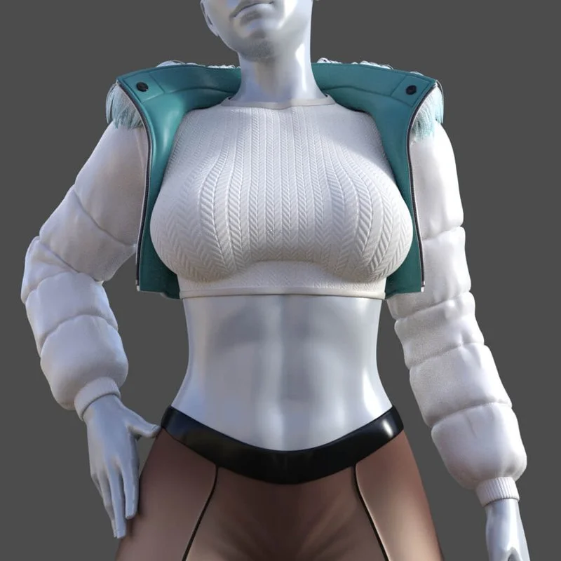 Deep Ice Jackets for Genesis 8 Female