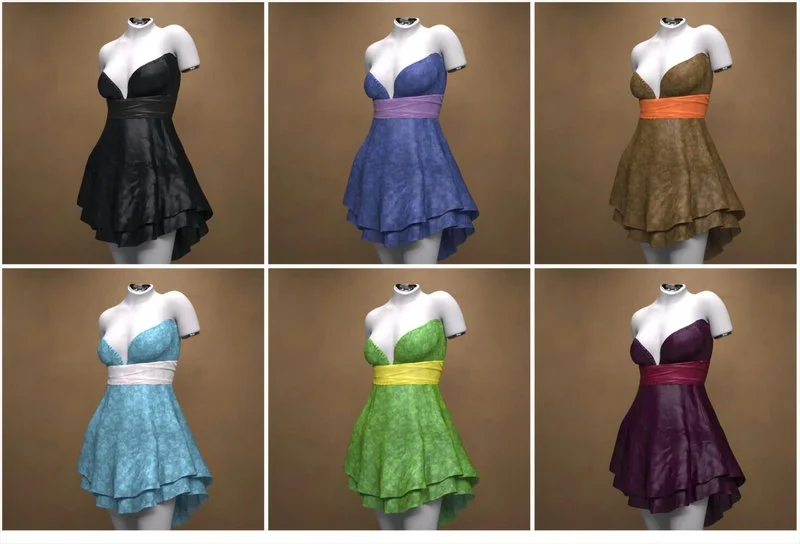 dForce Highdress for Genesis 9