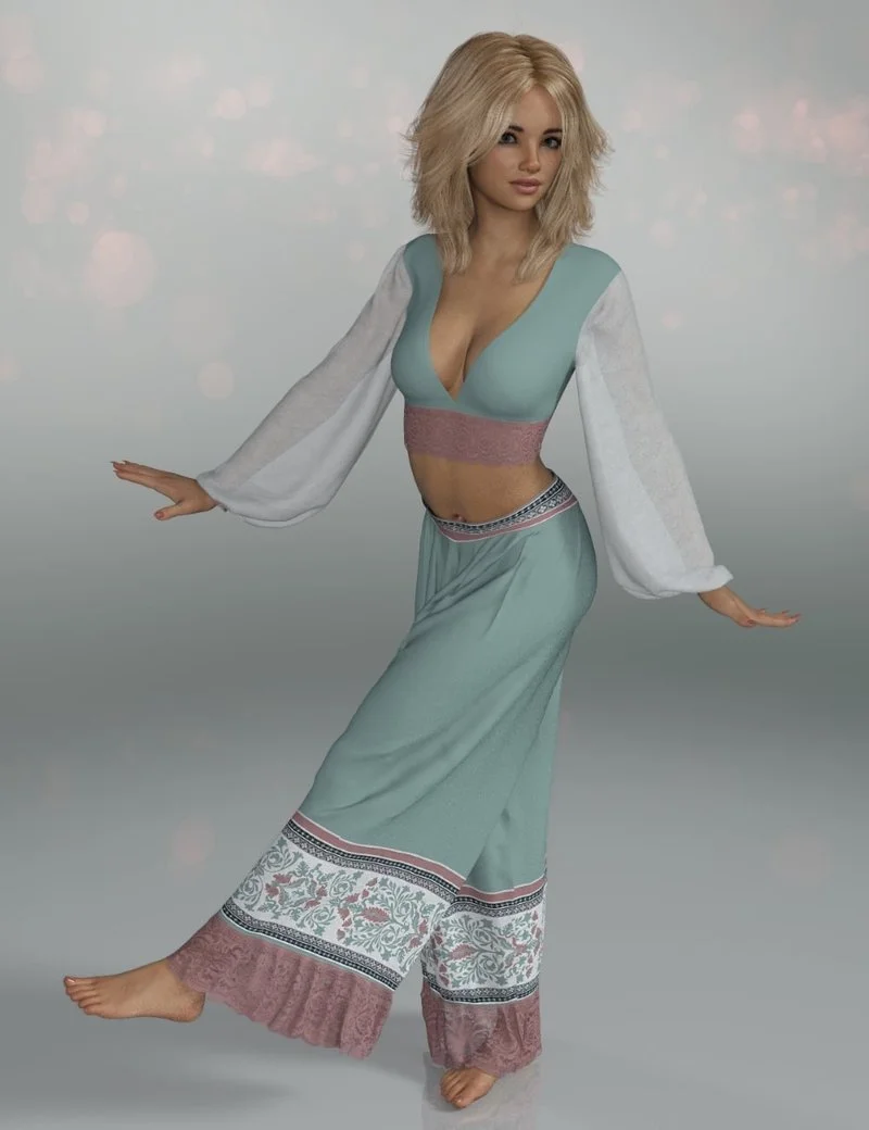 dForce Lovely Boho for Genesis 9