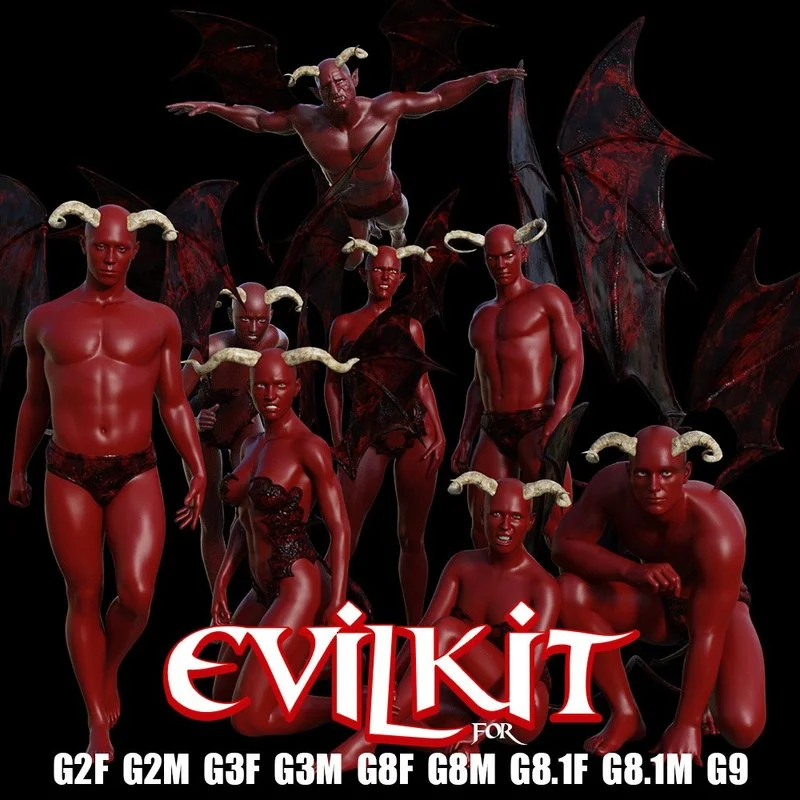 Evil Kit for G2F G2M G3F G3M G8F G8M G8.1F G8.1M G9