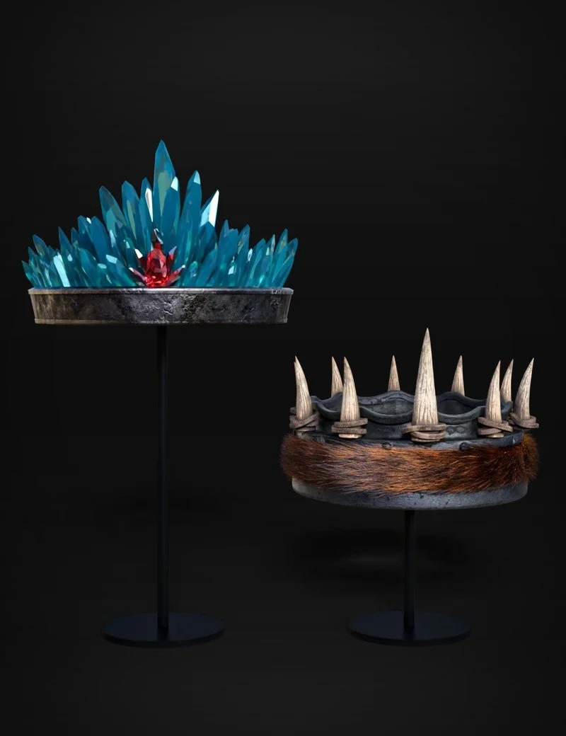 Fantasy Crowns for Genesis 9