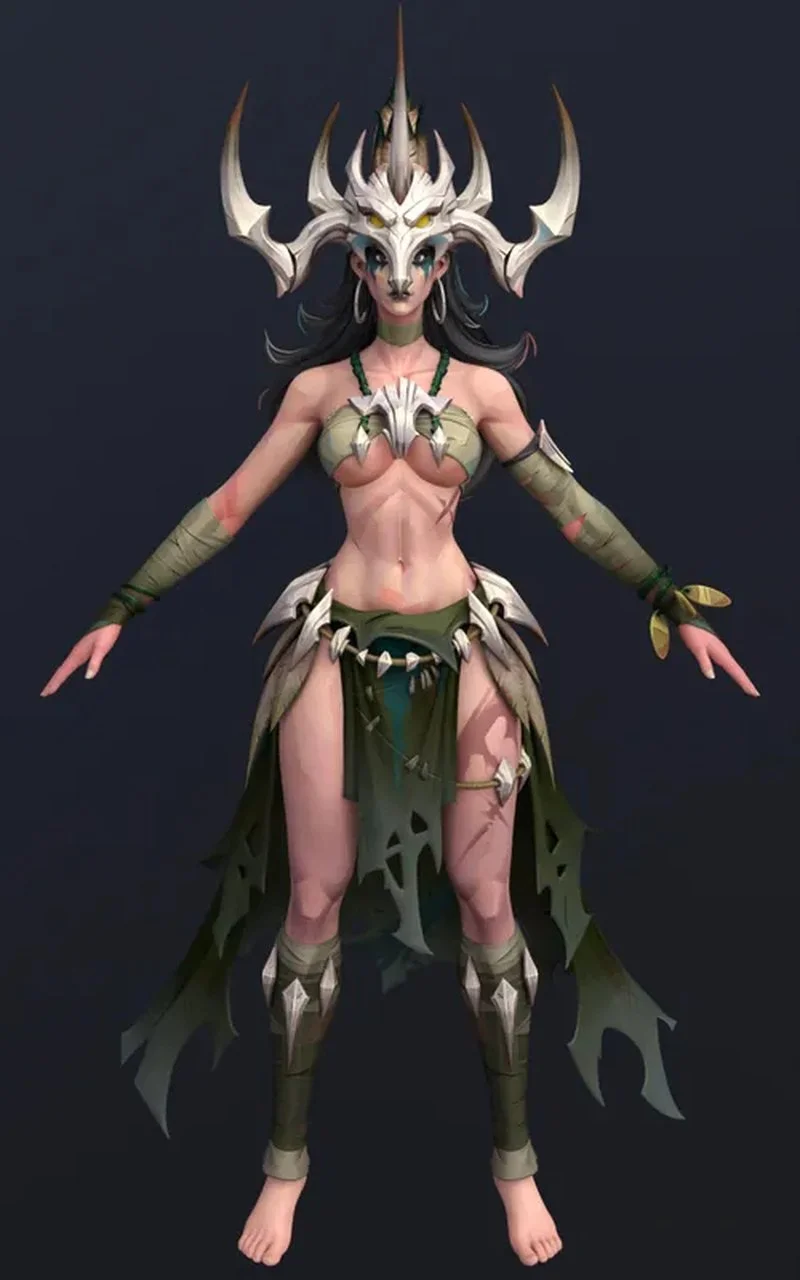 Marvel Rivals Hela Savage Monarch G8F G8.1F