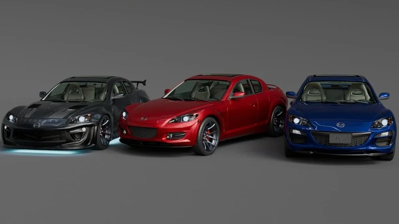 Maxda Modded Car
