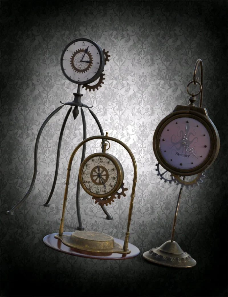 ND Steamy Deco : The Clocks