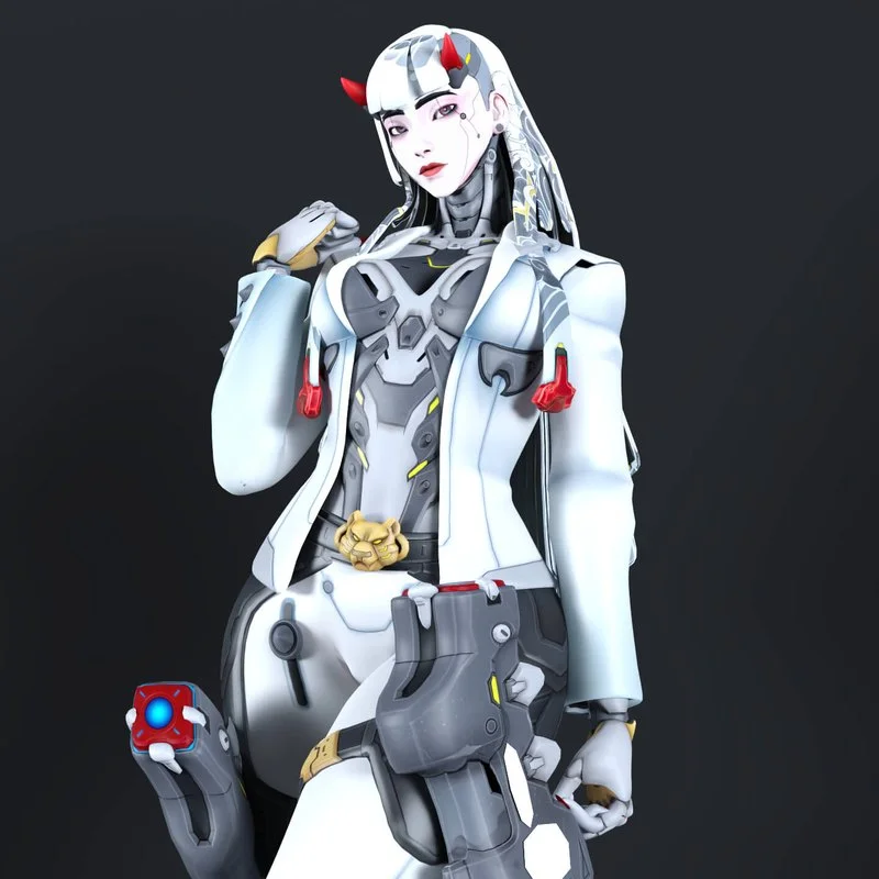 Overwatch Shion for Genesis 8 Female