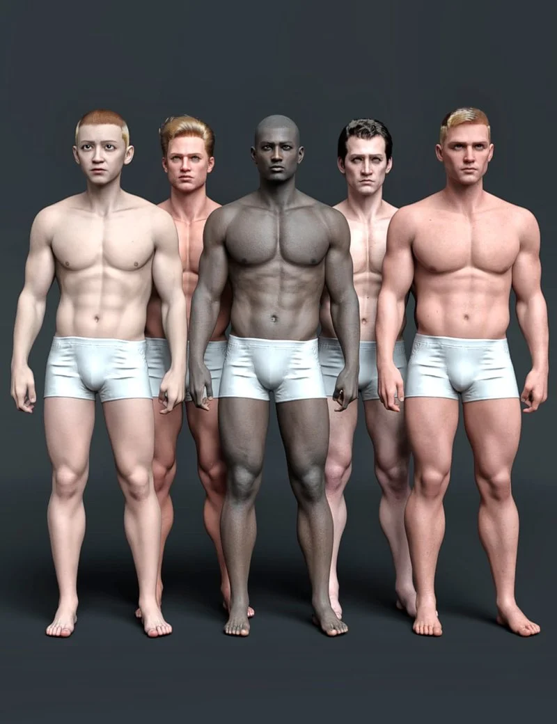 PN Pendragon Masculine Morphs for Genesis 9 Merchant Resource